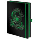Carnet premium A5 Serpentard Harry Potter