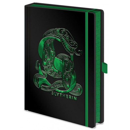 Carnet premium A5 Serpentard Harry Potter