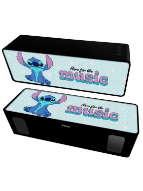 Altavoz inalámbrico Stitch Disney con diseño de música