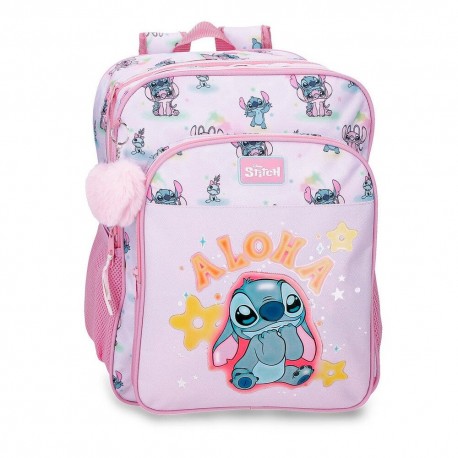 Sac à dos rose Stitch Disney avec design 'Aloha'