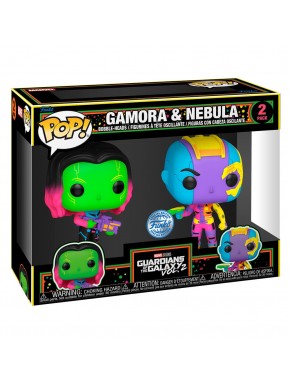 Figurines Funko POP Gamora et Nebula Les Gardiens de la Galaxie