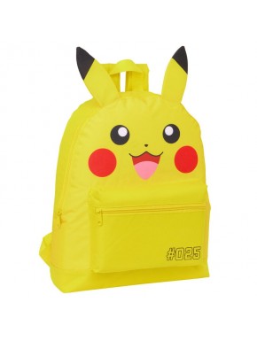 Mochila amarilla de Pikachu Pokémon con orejas