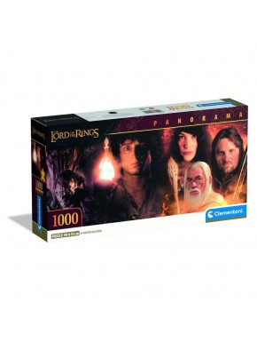 Caja del puzzle El Señor de los Anillos 1000 piezas Clementoni