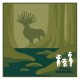 Mini Toalha Princesa Mononoke Studio Ghibli 25x25 cm
