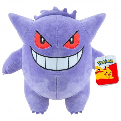 Peluche Gengar Pokémon morado de 24 cm