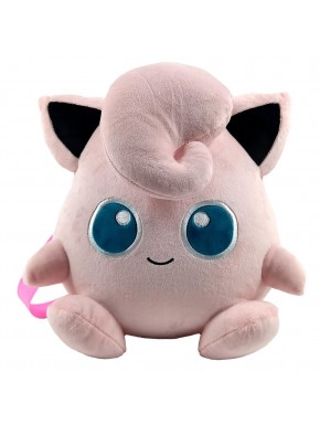 Mochila de peluche rosa Jigglypuff de Pokémon