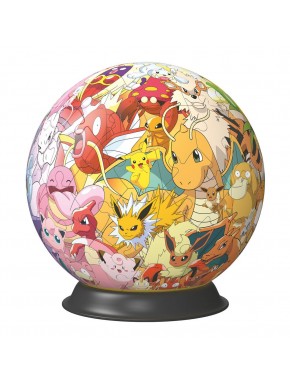 Puzzle 3D de Pokémon con varios personajes