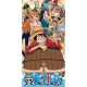 Toalla de personajes de One Piece de 70x140cm