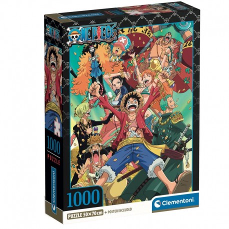 Caja del puzzle One Piece de 1000 piezas por Clementoni
