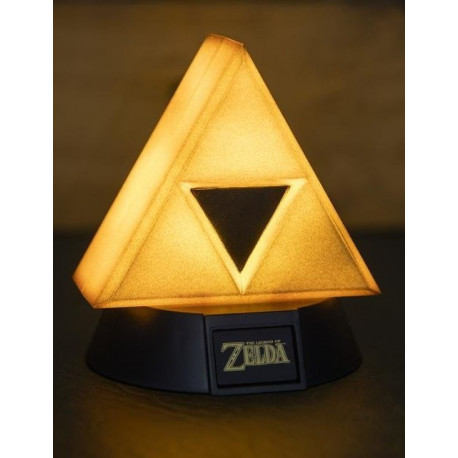 Mini Lámpara 3D Zelda Trifuerza Gold 10 cm