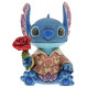 Figura de Stitch Valentine Disney 15 cm Jim Shore