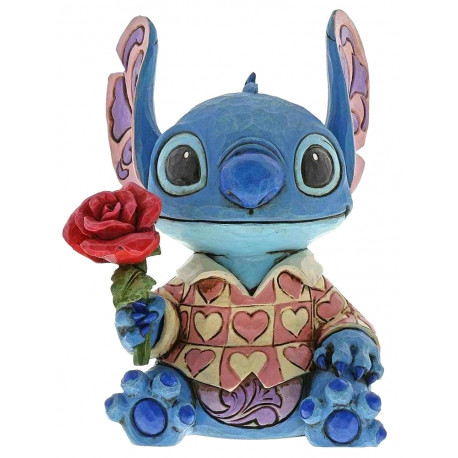 Figura de Stitch Valentine Disney 15 cm Jim Shore