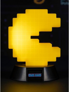 Lámpara mini Pac-Man 10 cm
