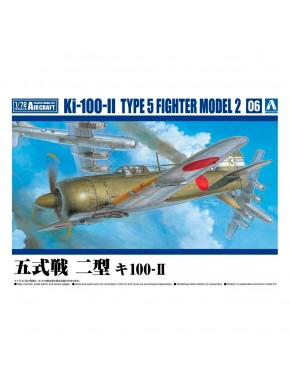 Boîte du modèle Ki-100-II Type 5 Fighter d'Aoshima