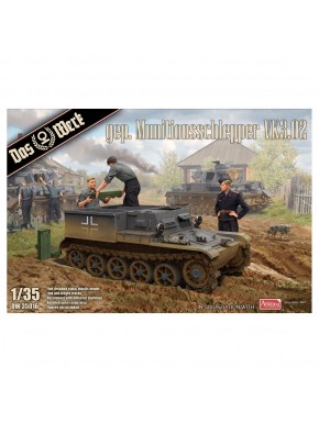 Modelo estático de Gepanzerter Munitionsschlepper VK3.02 escala 1/35