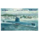 Modèle à l'échelle 1/144 du sous-marin espagnol Tiburon