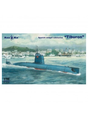 Modelo em escala 1/144 do Submarino Espanhol Tiburon