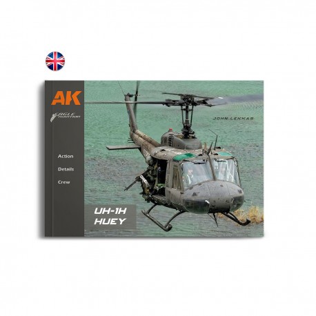 Livro Edição Limitada UH-1H Huey com fotos