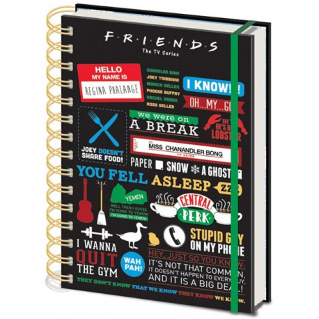 Libreta Friends Grandes Momentos