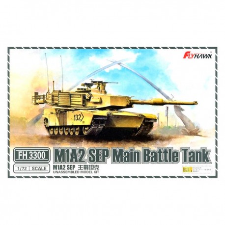 Maquette char 1/72 M1A2SEP Main Battle Tank