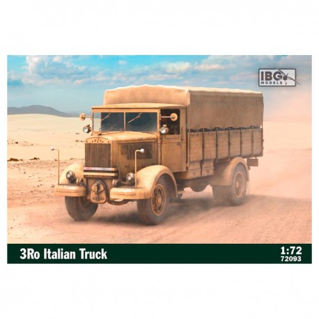 Maquette du Camion Italien 3Ro dans le désert