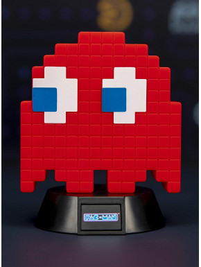 Lampada mini Pac-Man Blinky Rosso 10 cm