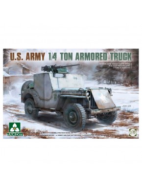 Maqueta camión blindado U.S. Army 1/35 de Takom