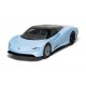 Modèle de construction McLaren Speedtail bleu clair