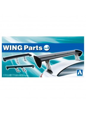 Kit d'ailerons Aoshima 1/24 WING PARTS VOL.2