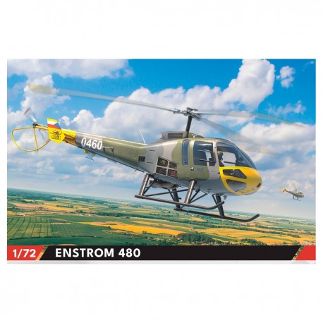 Modelo de helicóptero ENSTROM 480 a escala 1/72 de Eduard