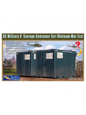 Set de conteneurs de stockage militaire par Gecko Models