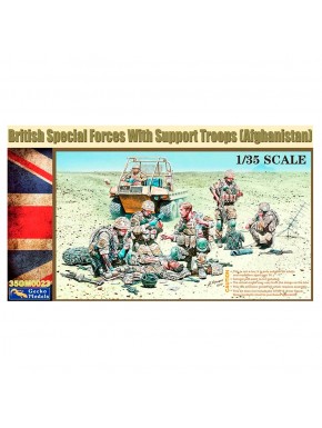 Maquette Forces Spéciales Britanniques en Afghanistan