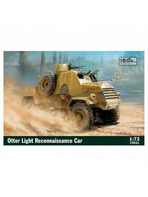 Modèle échelle 1/72 Otter Light Reconnaissance Car
