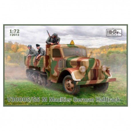 Modelo a escala V3000S/SSM Maultier alemán de IBG Models