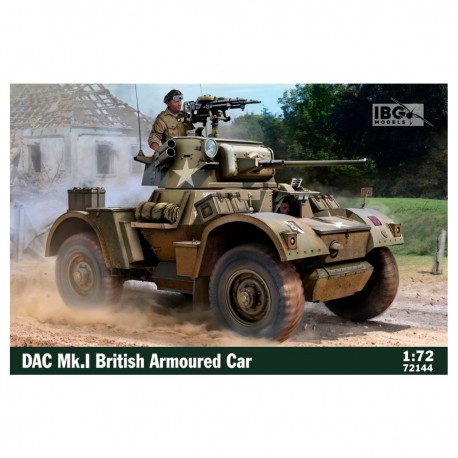 Modèle à l'échelle DAC Mk.I Véhicule Blindé Britannique
