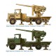 Maquete Italeri Autocannone 3RO com figuras