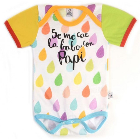 Body bébé j'en Bave avec Papa