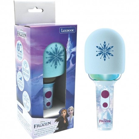 Microphone karaoké Frozen Disney avec effets LED