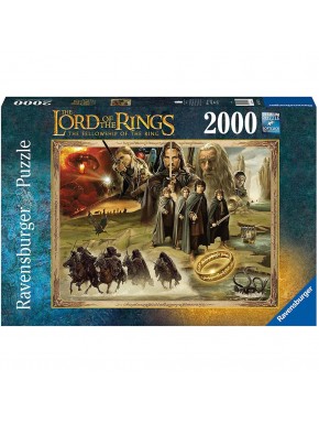 Caja del puzzle de 2000 piezas de El Señor de los Anillos de Ravensburger