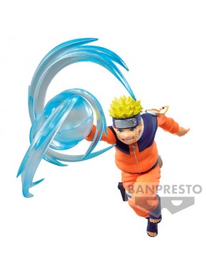 Figura de Naruto Uzumaki fazendo Rasengan da Banpresto