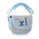 Bandolera Stitch Disney de denim con solapa y flores tiki