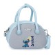 Sac Disney Stitch en denim avec fleurs Tiki