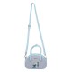 Sac Disney Stitch en denim avec fleurs Tiki
