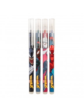 Conjunto de canetas apagáveis Marvel Spiderman em caixa de janela