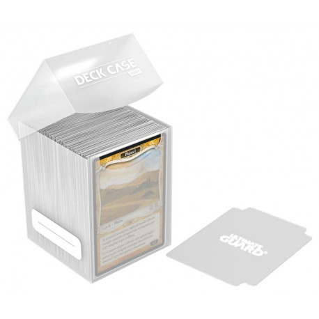 Transparent box cards size standard for 100 Units