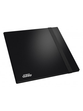 Álbum preto Ultimate Guard com logotipo QuadRow