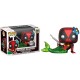 Set Figura POP & Tee Marvel Deadpool Sirena Exclusivo