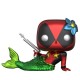Set Figura POP & Tee Marvel Deadpool Sirena Exclusivo
