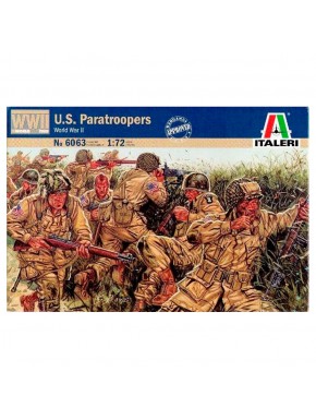 Caixa de miniaturas Paraquedistas Americanos Italeri 1/72