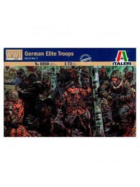 Kit de miniaturas de soldados alemães Italeri 1/72